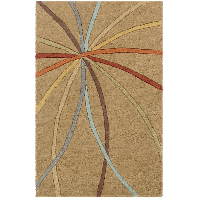 Livabliss Forum Handmade Transitional Wool Area Rug - Multi - 2' x 3'