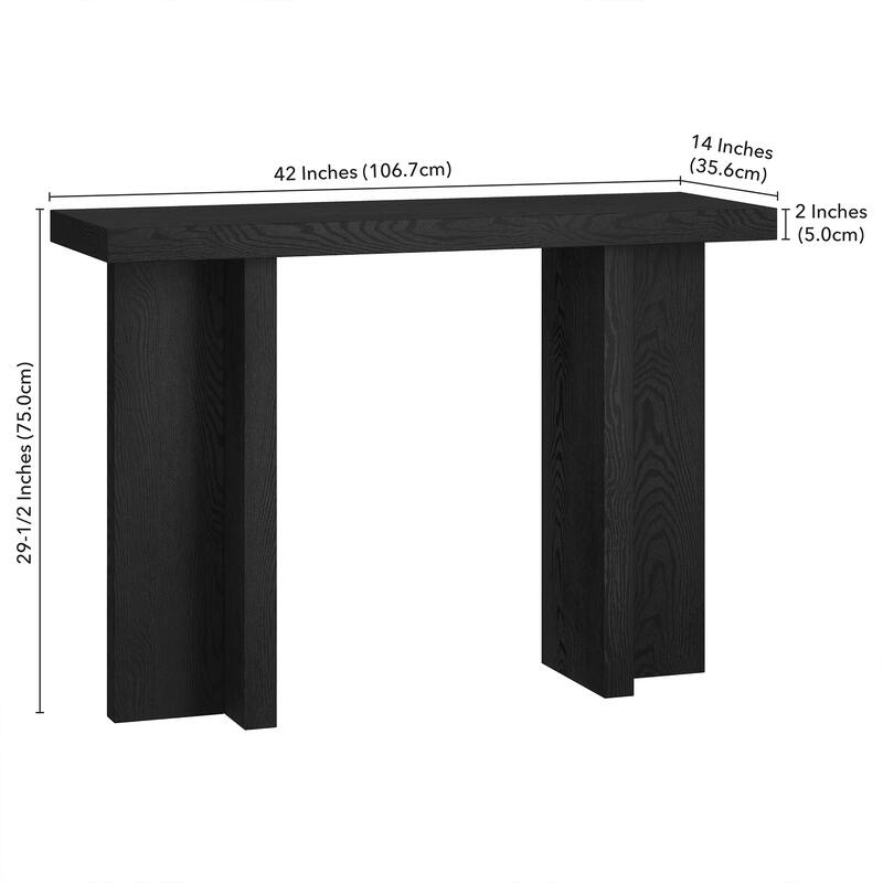 Dimitra 42" Wide Rectangular Console Table