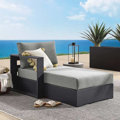 Tahoe Patio Aluminum Modular Left-Facing Chaise Lounge