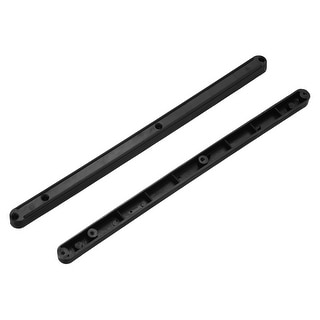 Drawer Slides, Plastic Guide Rails Side Mounted Rails with Mounting ...