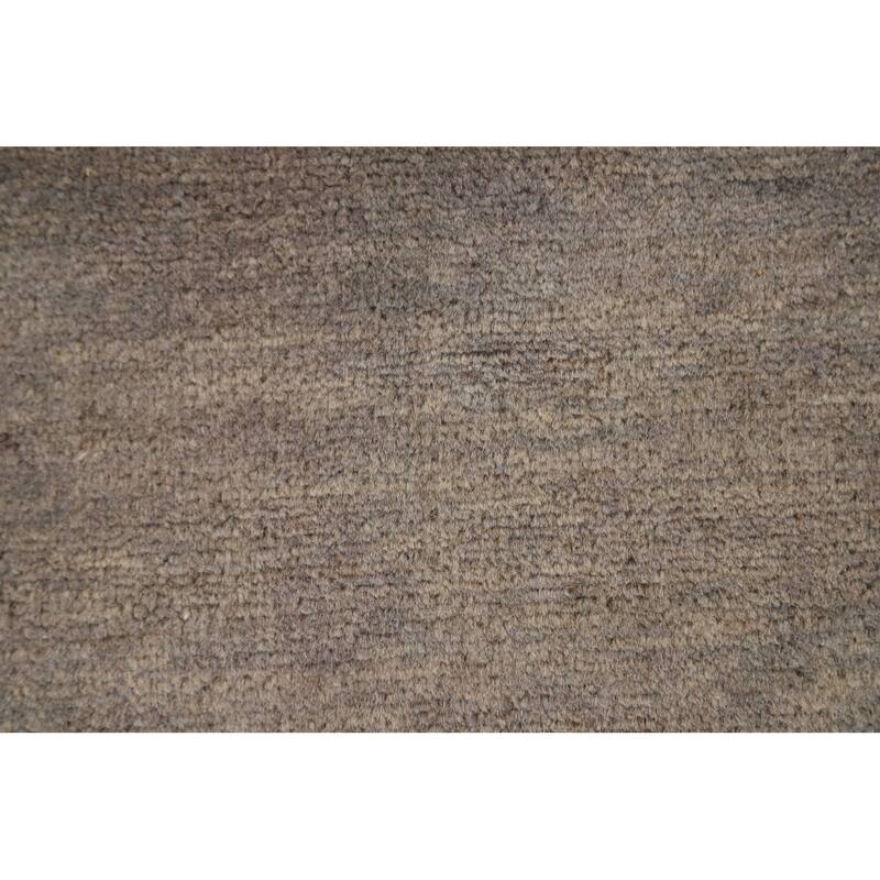 Gabbeh Modern Foyer Rug Hand-Knotted Accent Wool Carpet - 2'8"x 4'0"