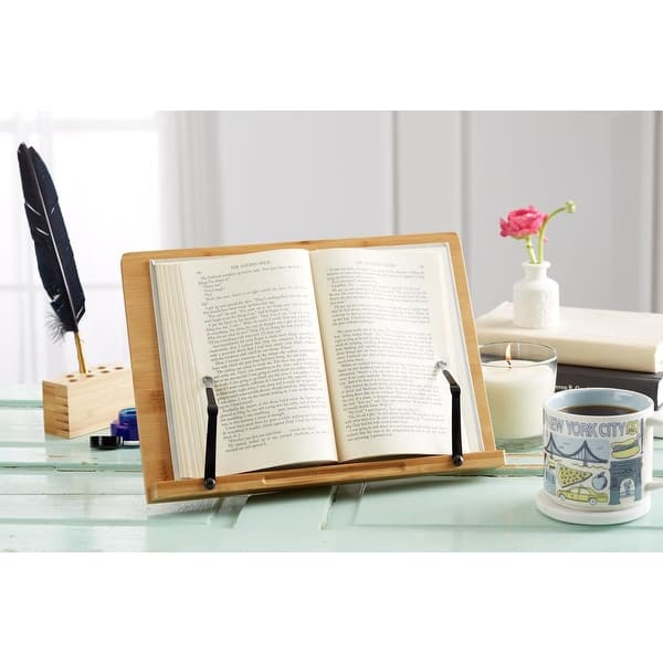 Organic Bamboo Book Stand, Wooden Cookbook Stand, Recipe Stand, Christmas  Gift, Housewarming Gift, Zero Waste Gift - On Sale - Bed Bath & Beyond -  33137276