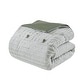 preview thumbnail 25 of 58, Madison Park Signature Essence Oversized Cotton Clipped Jacquard Comforter Set with Euro Shams and Throw Pillows