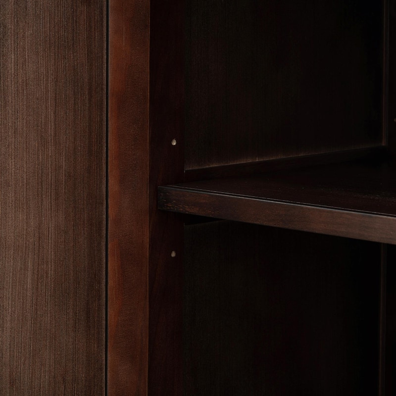 4-Door Sideboard with Large Storage and Adjustable Shelves