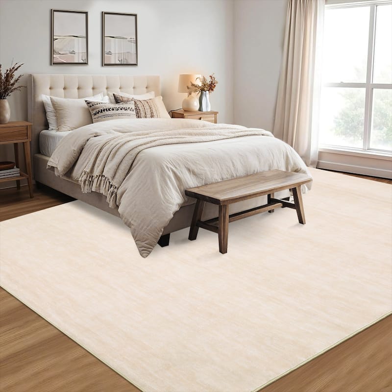 Garvee Modern Abstract Solid Area Rug