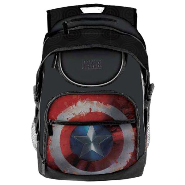 captain america shield backpack distressed