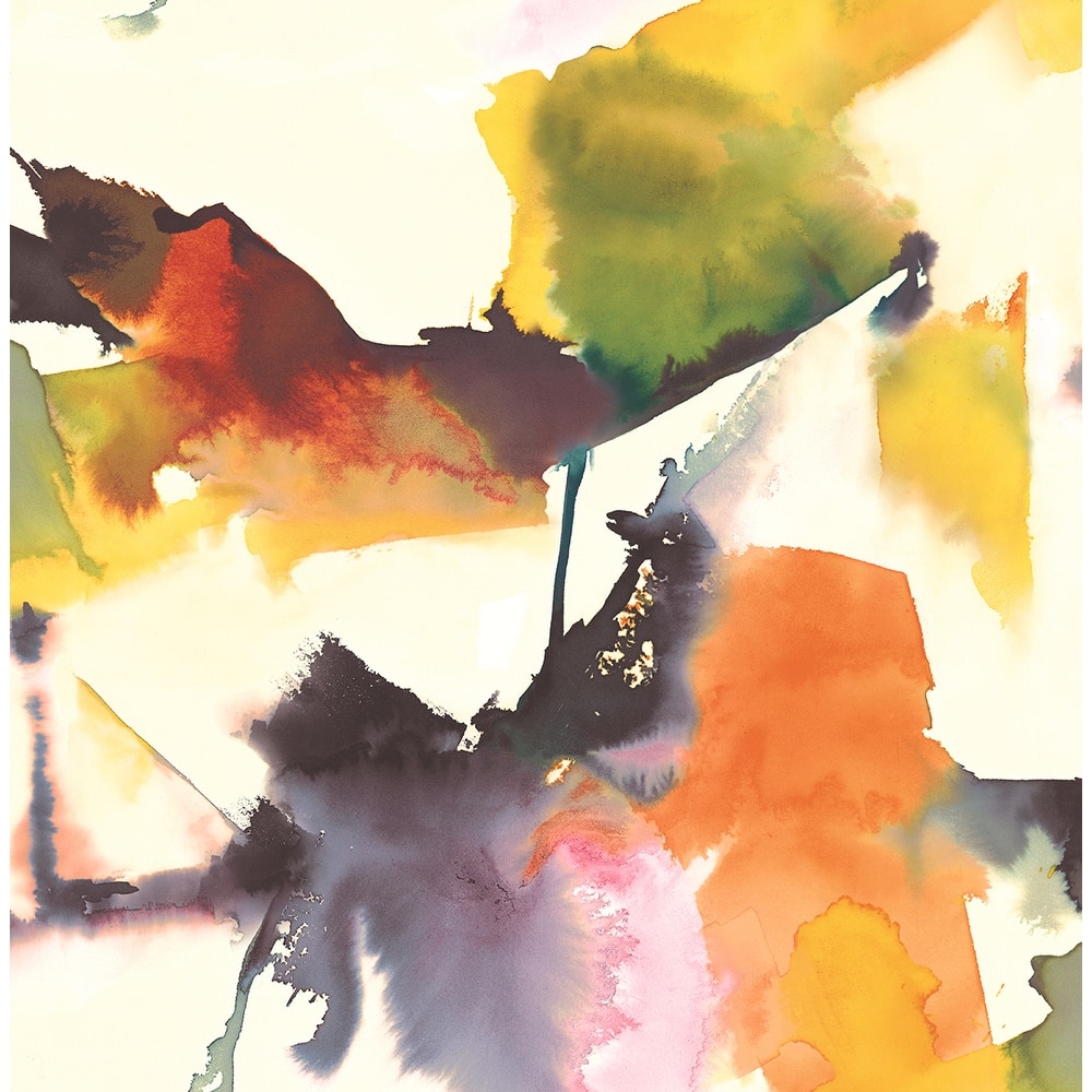 Harry & Grace Watercolor Block Peel and Stick Wallpaper