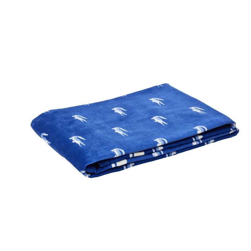 Lacoste Home Oversized 36"W x 72"L 100% Luxury Cotton Beach Towel - 36" x 72"