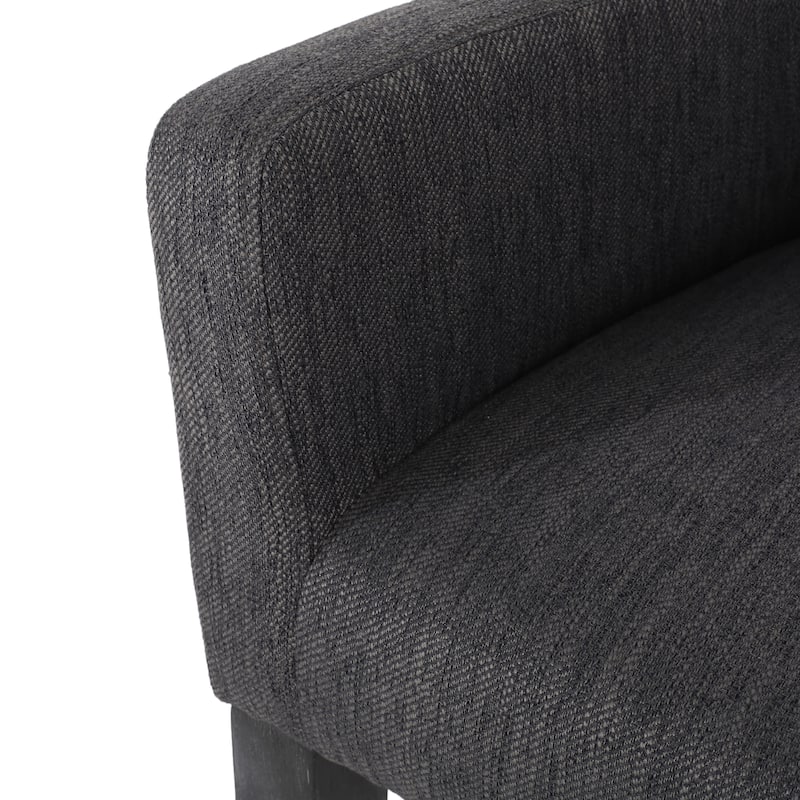 Armga Fabric and Rubberwood 30.5 inch Barstools (Set of 2) by Christopher Knight Home