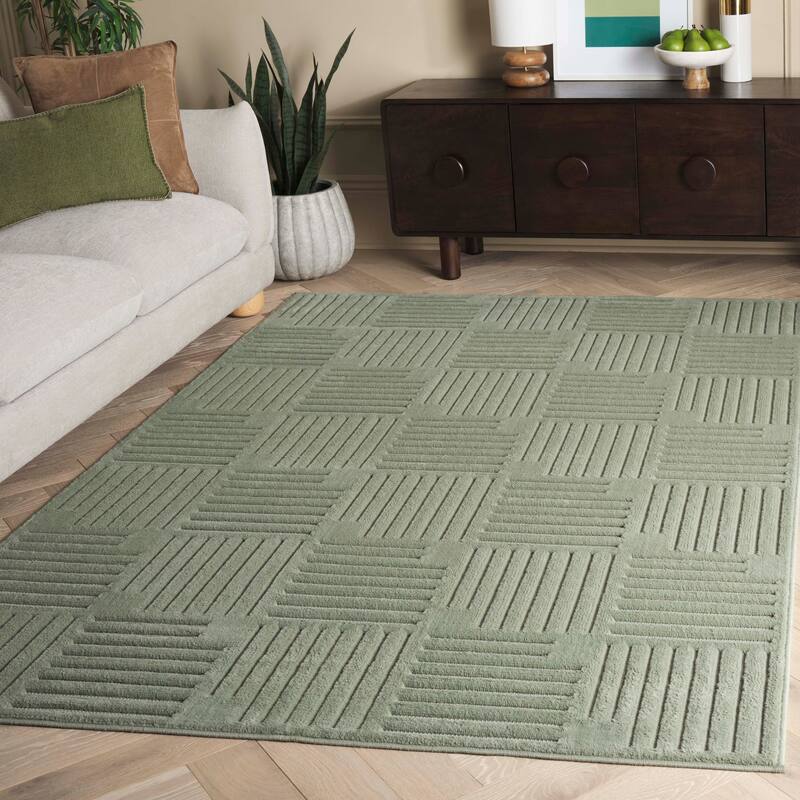 SAFAVIEH Selena Dosha Modern & Contemporary Rug - 6' x 9' - Green
