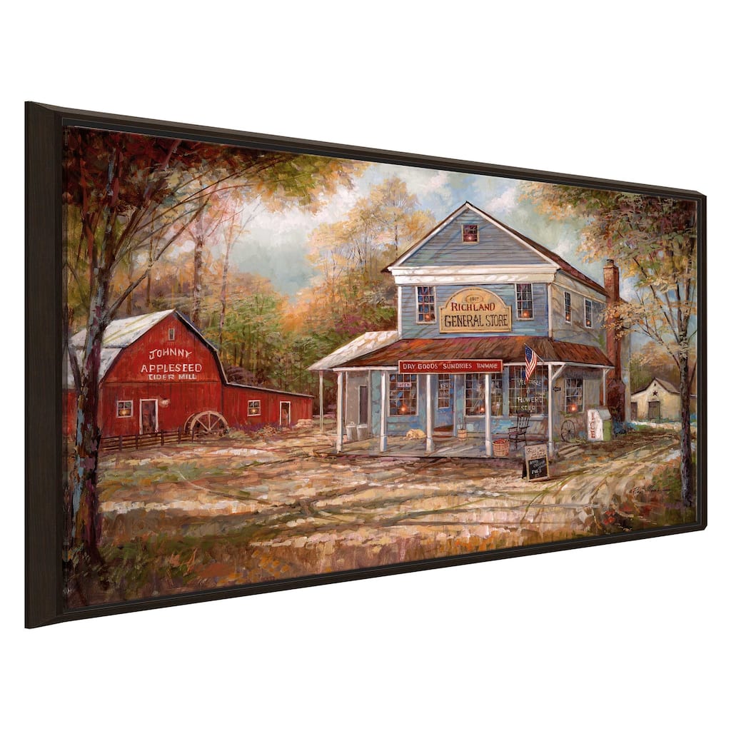 "Richland General Store" by Ruane Manning Print on Floating Canvas