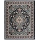 preview thumbnail 45 of 43, SAFAVIEH Lyndhurst Ledja Traditional Oriental Rug 8' x 10' - Anthracite/Teal - Rectangle