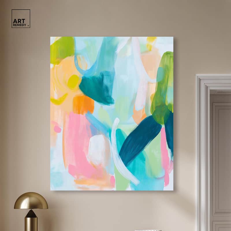 Layered Lush II Canvas by Art Remedy, Gallery Wrapped