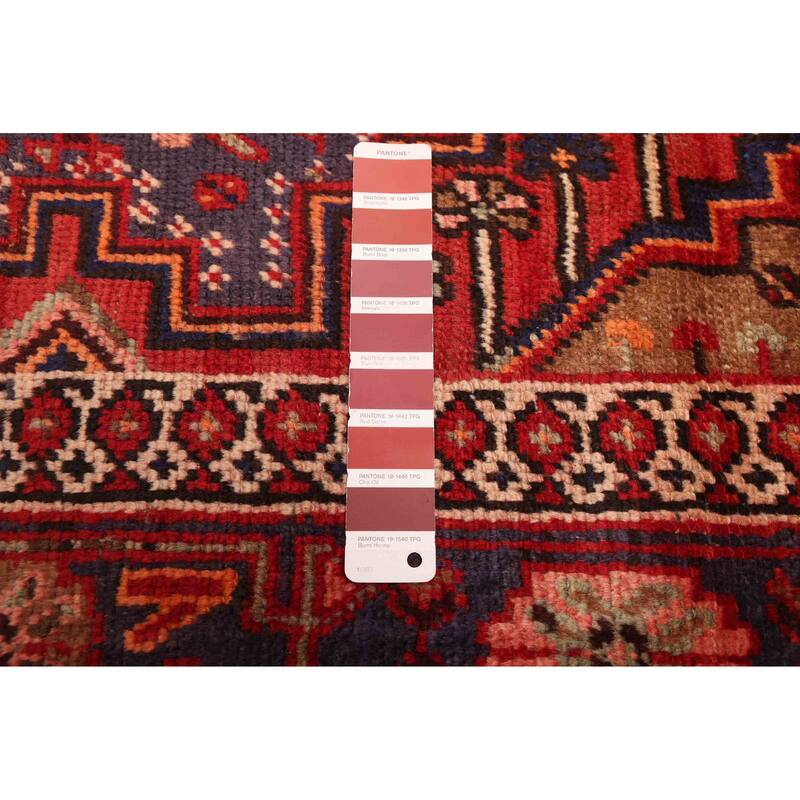 ECARPETGALLERY Hand-knotted Anadol Vintage Red Wool Rug - 3'11 x 7'3