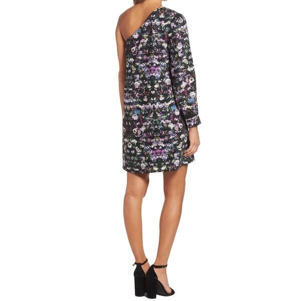 Shop Chelsea28 Women S Floral One Shoulder Shift Dress Overstock