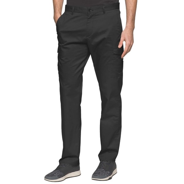 calvin klein technical tapered fit pants