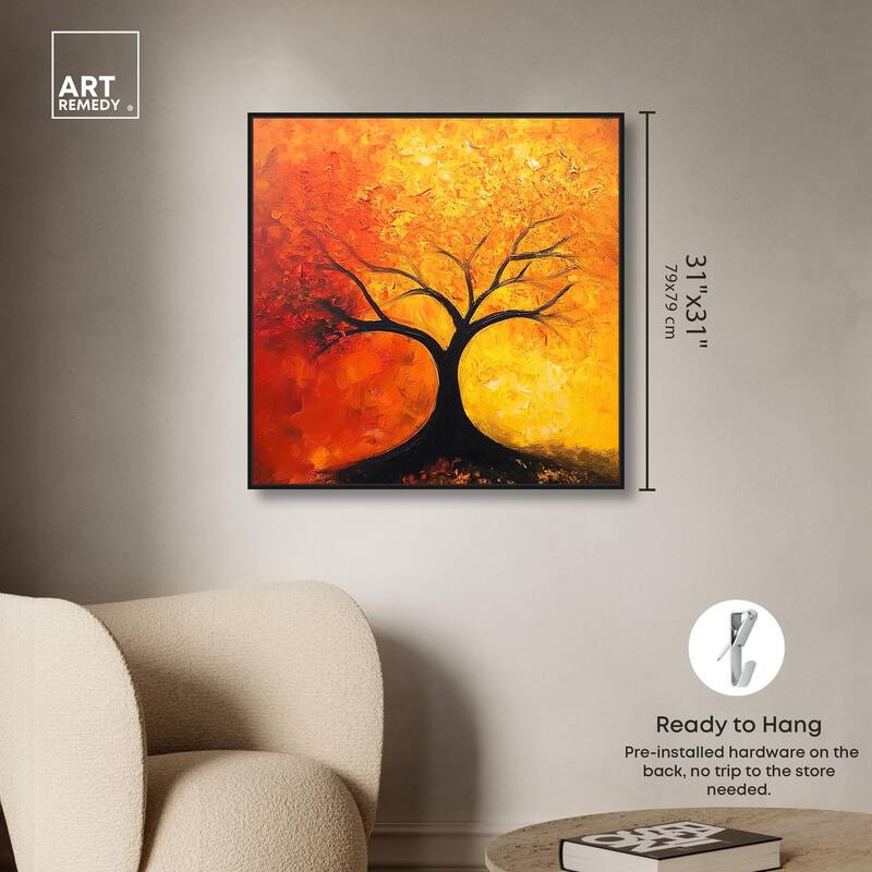 Tree of Opposites I Canvas by Art Remedy