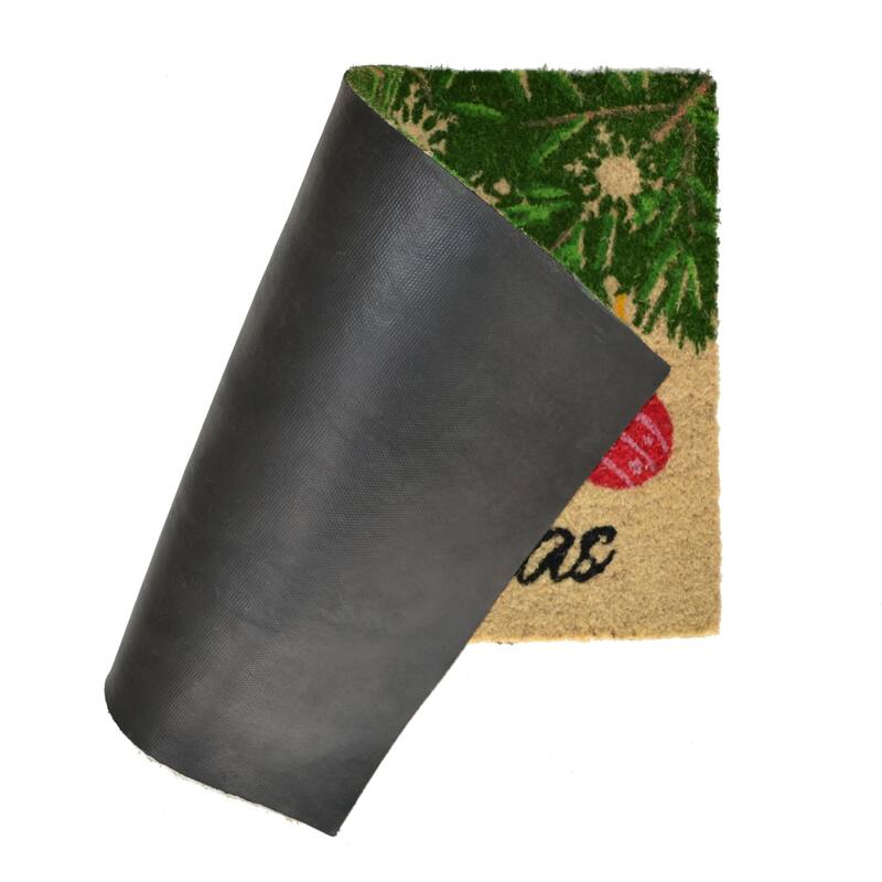 Merry Christmas Seasonal Outdoor Doormat