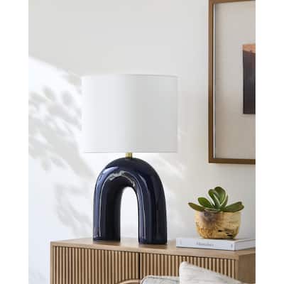 Livabliss Calvert Traditional Accent Table Lamp - 24"H x 15"W x 11"D