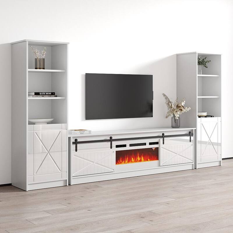 Granero WH-EF Fireplace Entertainment Center