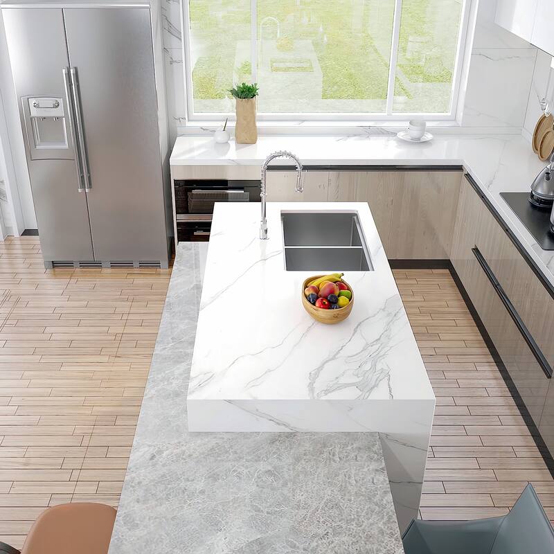 Sinber Undermount Single Bowl 304 Stainless Steel Kitchen Sink