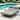2-Person Outdoor Double Chaise Lounge, Wicker Patio Reclining Daybed with 6-Position Backrests, 4" Cushions, 800 lb Capacity