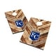 preview thumbnail 1 of 3, Kansas City Royals 2x4 MLB Cornhole Bag Toss Include Carry Case