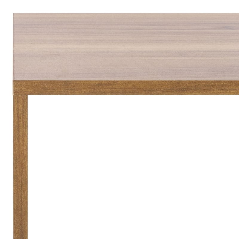 SAFAVIEH Home Yona Horizontal 2 Shelf Accent Table - 31"W x 14"D x 18"H