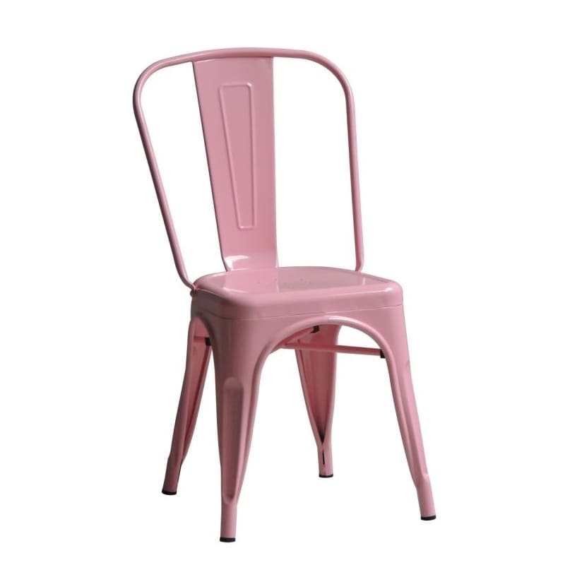 Powder pink chair sales