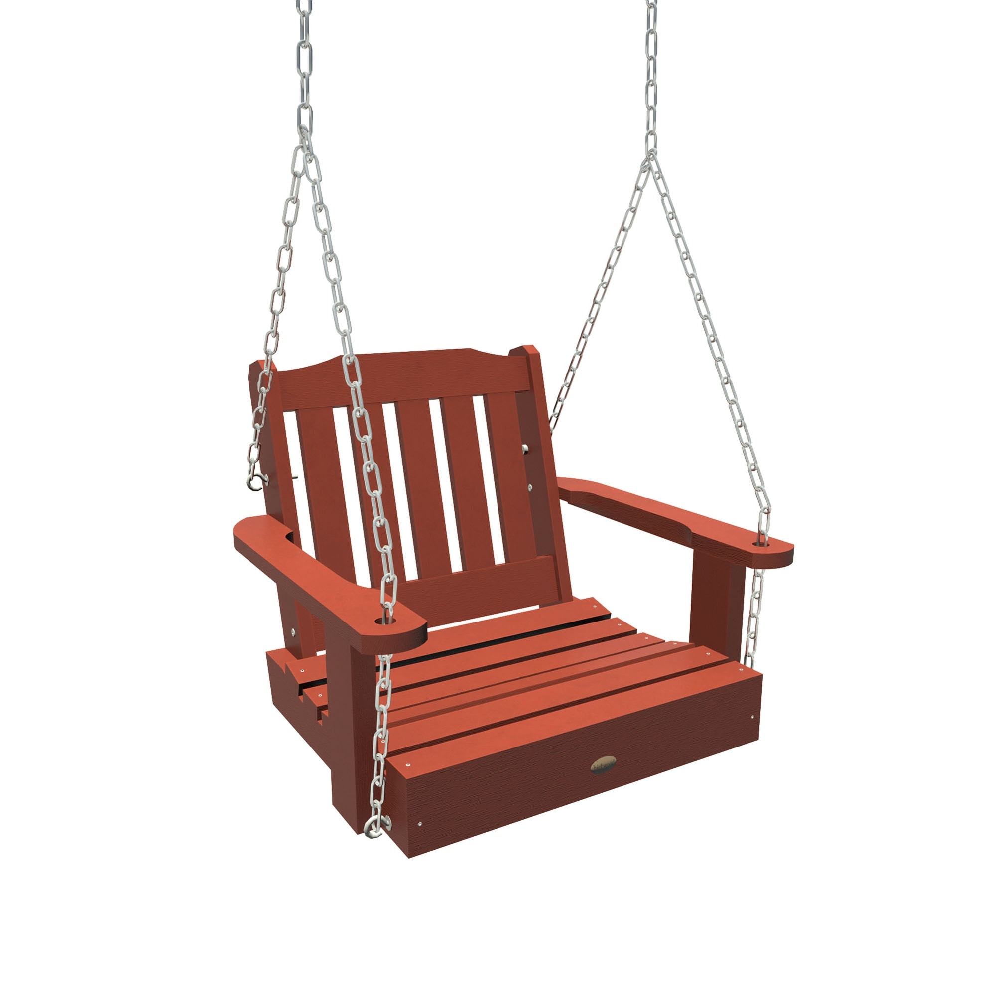 Single clearance seat swing