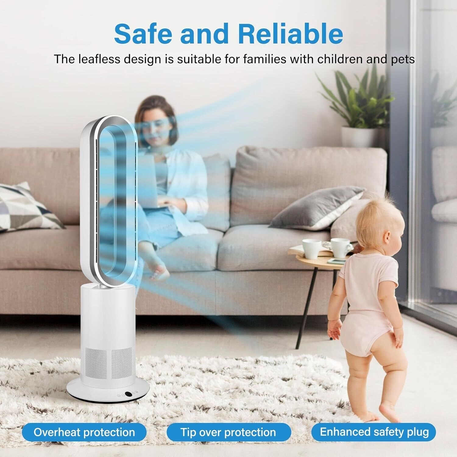 34-Inch-Bladeless-Tower-Fan-