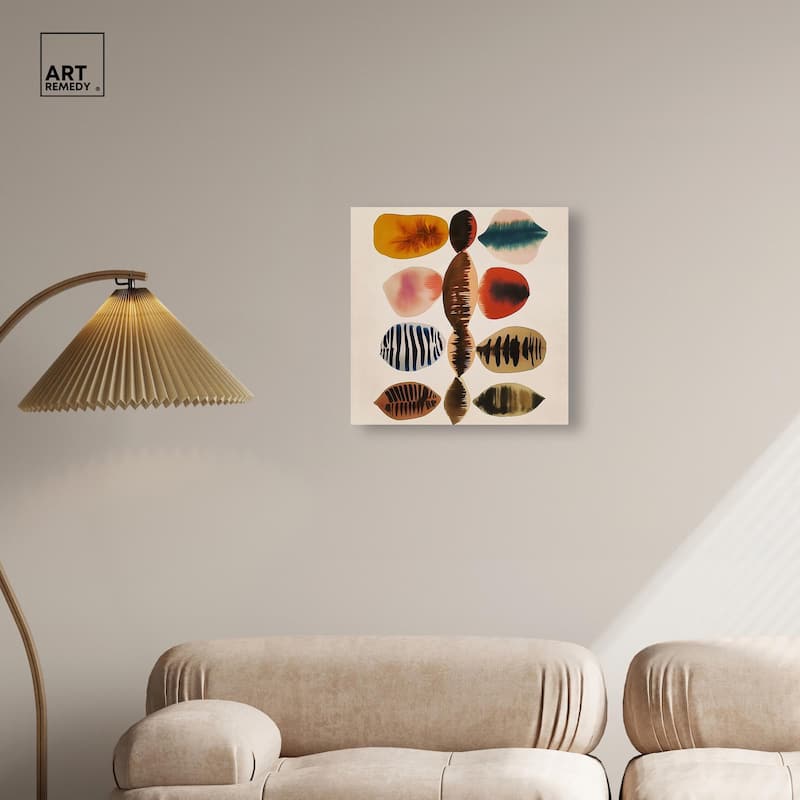 Biomorphs I Canvas by Art Remedy, Gallery Wrapped