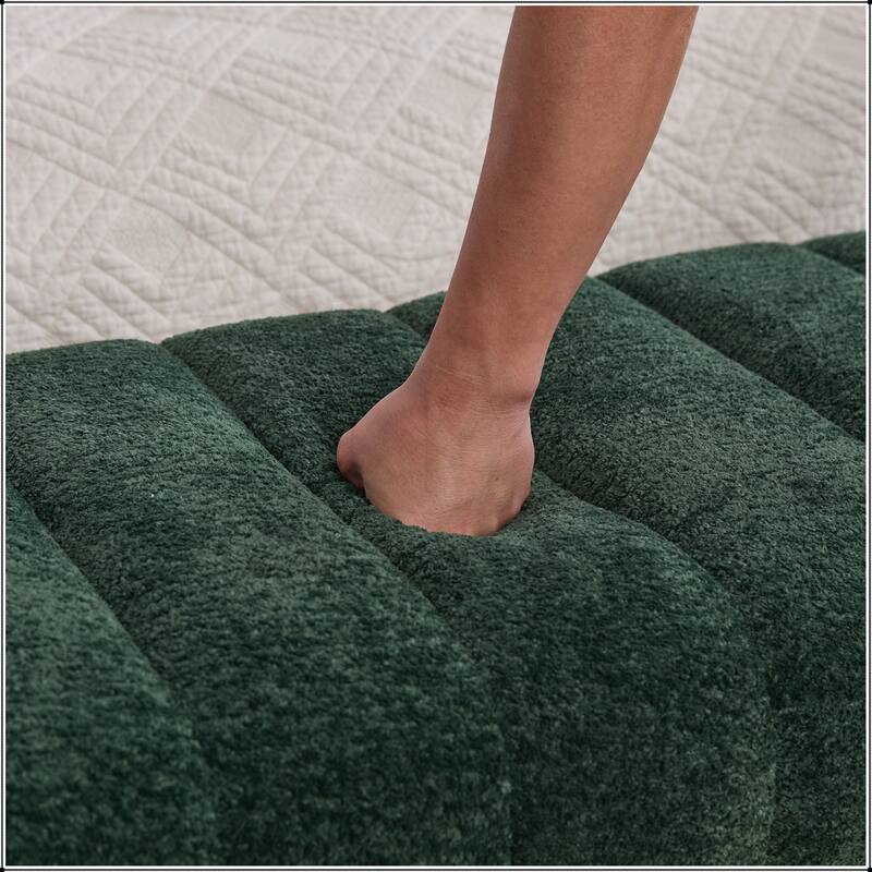 69.7"Wide Upholstered Armless Bed Bench