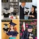 preview thumbnail 3 of 3, DolliBu Standing Astronaut Graduation Plush Toy with Gown and Cap - 8 inches