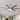 Paname 62 in. Indoor Brushed Nickel Farmhouse Smart Ceiling Fan with Integrated LED and Remote Control by Tuya App - 62 INCHES