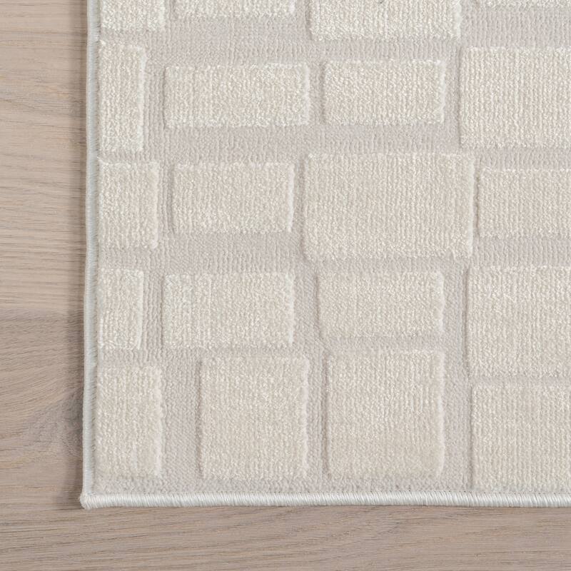 Nuloom Belladonna High-Low Geometric Area Rug