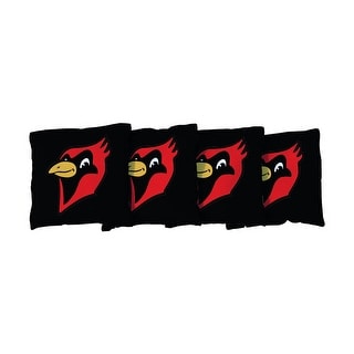 Otterbein Cardinals Black Cornhole Bags