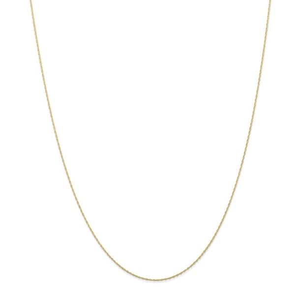 1.2mm 14k Gold Curb or Cuban Chain Necklace with Spring Ring 1.2mm 14k Gold Curb or Cuban Chain Necklace with Spring Ring