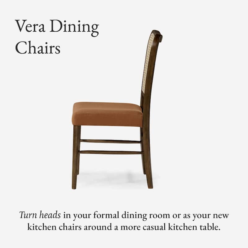 Maven Lane Vera Dining Chairs, Set of 2