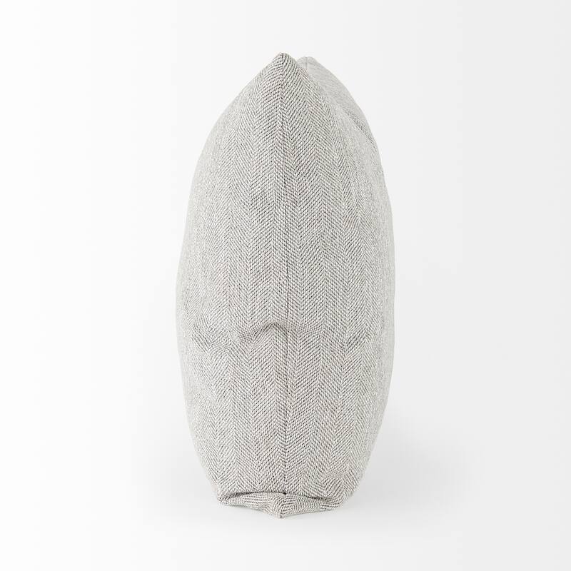 Valence Light Gray Arm Pillow Sectional Piece - 18.11 x0.79 x27.95