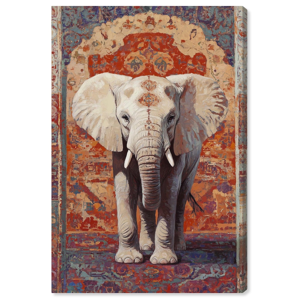 Elephant Archway Canvas by Art Remedy, Gallery Wrapped