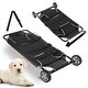 preview thumbnail 5 of 3, 2-Wheel Pet Trolley Cart for Animals Supports 250lbs