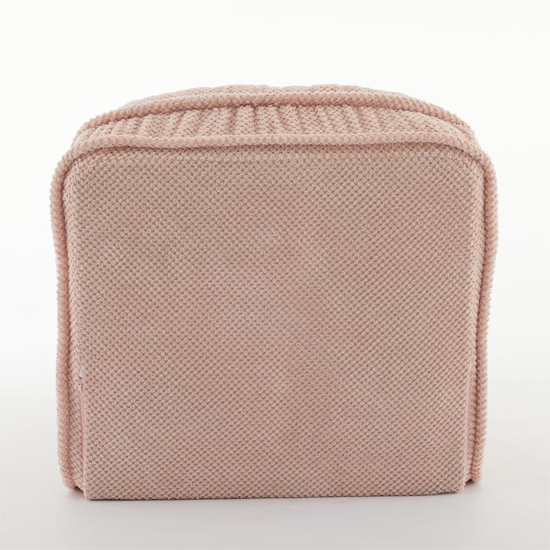 Pink Modern 47.8" Upholstered 5 Adjustable Chaise Longue Chair with High-Back Cotton and Elastic Sponge