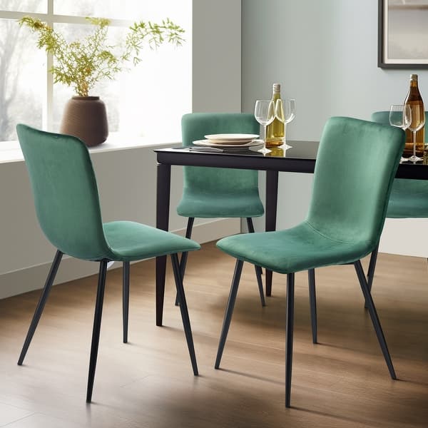 Colorful Mix Match Dining Room Chairs Homy Casa Mid-century