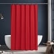 preview thumbnail 9 of 130, Fabric Water Repellent Shower Curtain Liner 72"W x 72"L - Red
