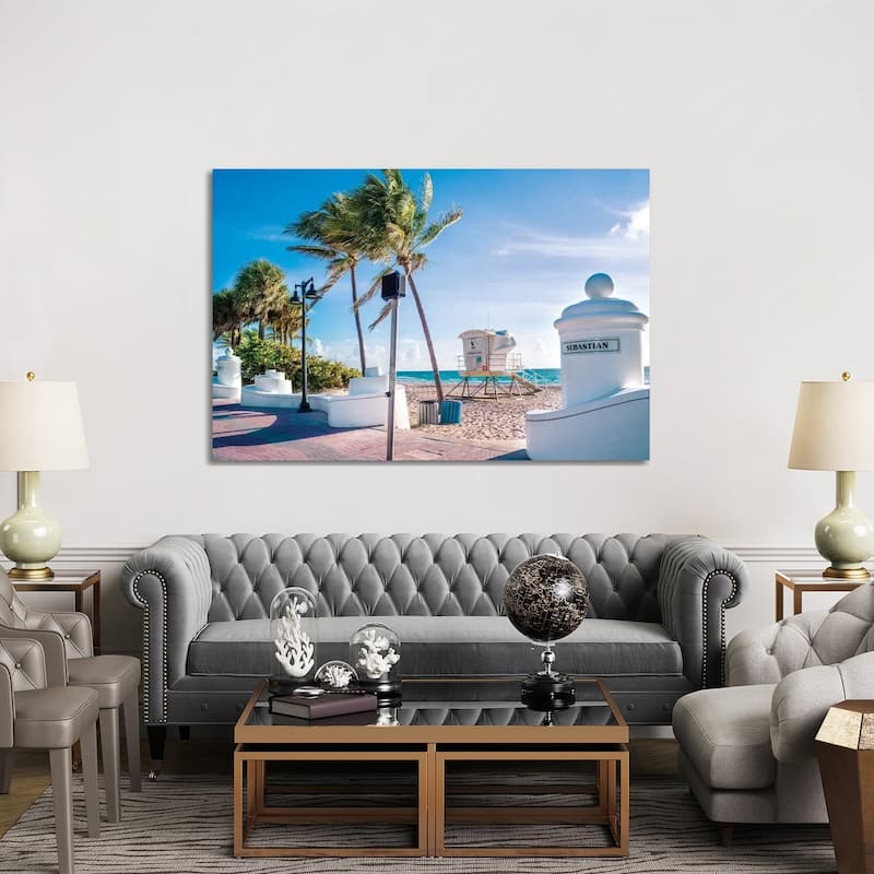 iCanvas "Fort Lauderdale Beach Morning" by Susanne Kremer Canvas Print