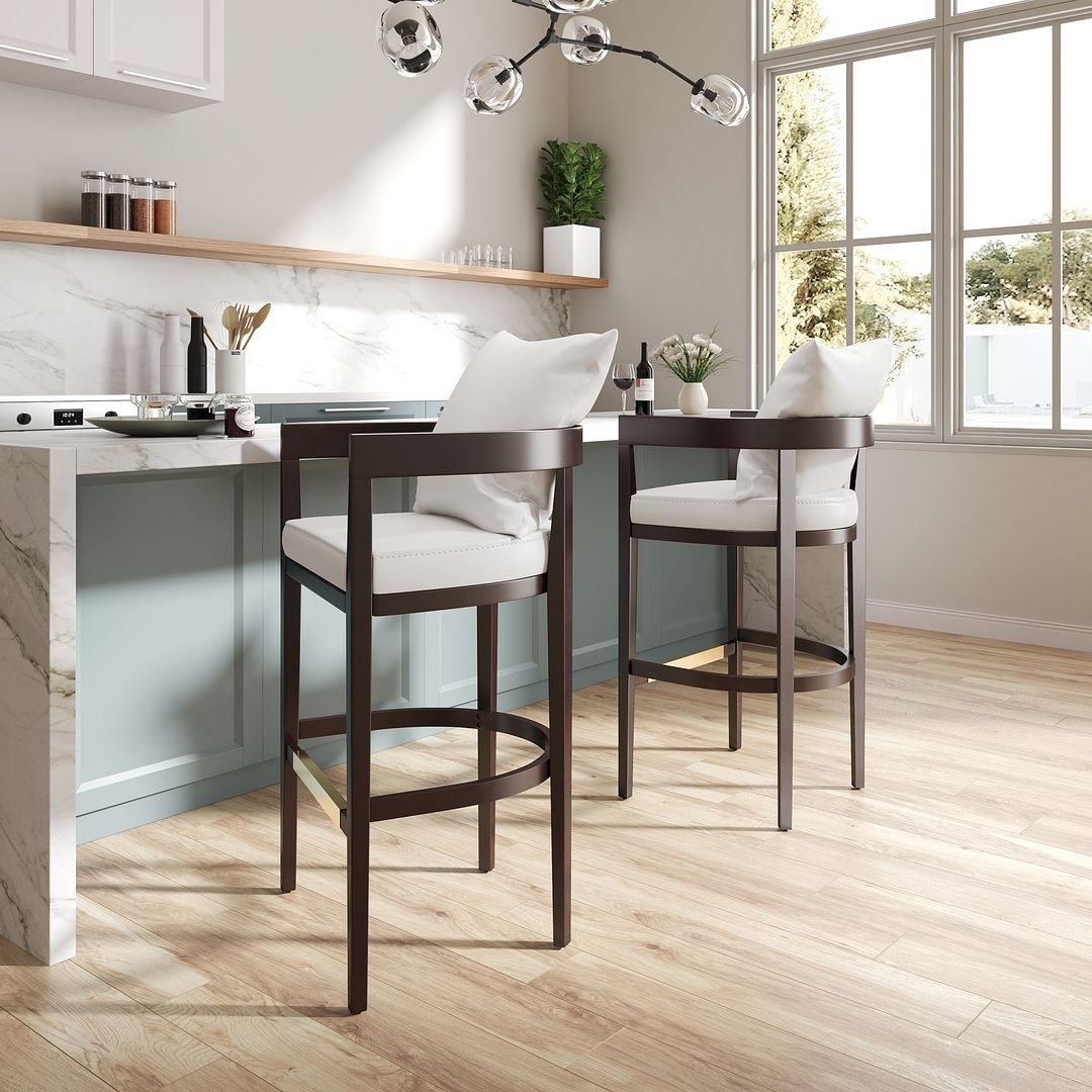 Beech new arrivals bar stools