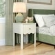 preview thumbnail 42 of 48, Max and Lily Sutton 1 Drawer Nightstand Linen White