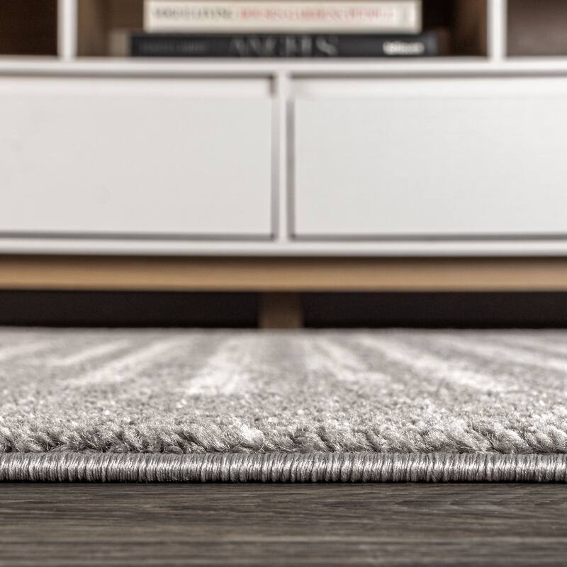 JONATHAN Y Aisha Berber Stripe Geometric Area Rug