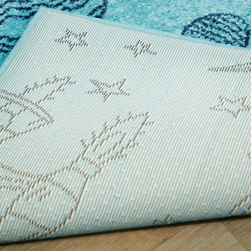 Taylor & Olive Space Rockets Kids Area Rug